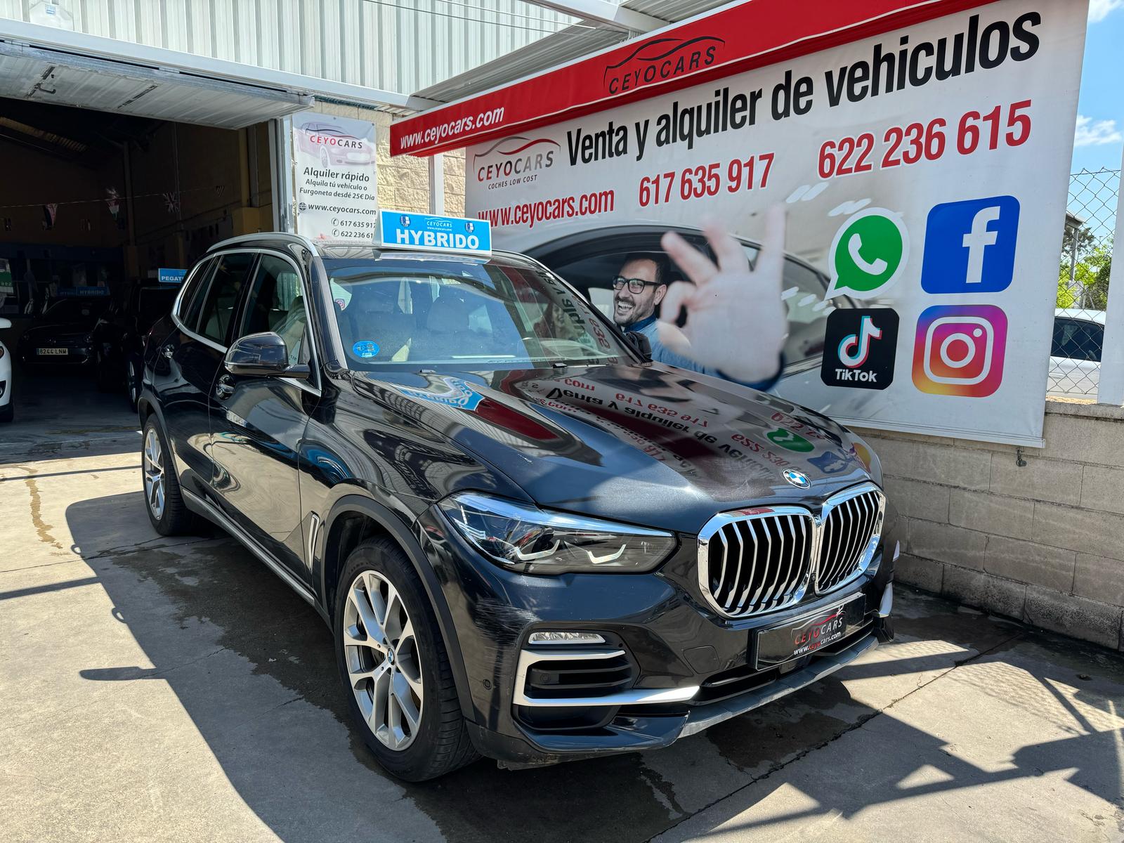 BMW X5 xDrive45e Xline HIBRIDO ENCHUFABLE ETIQUETA CERO